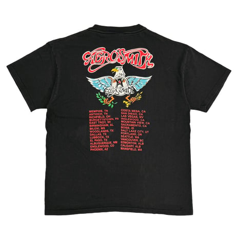 AEROSMITH NINE LIVES AERO FORCE ONE 1993 GIANT BY ANVIL XL 8716