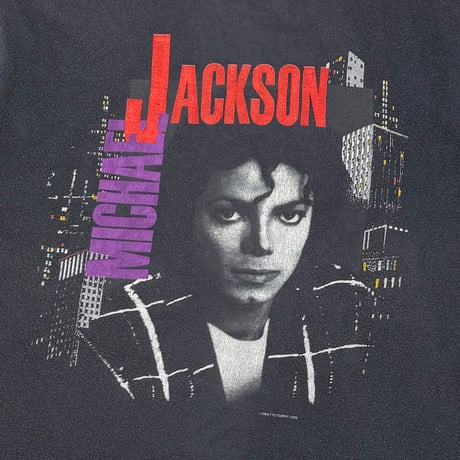 MICHAEL JACKSON BAD TOUR 88 PEPSI BLACK EURO XL 2541