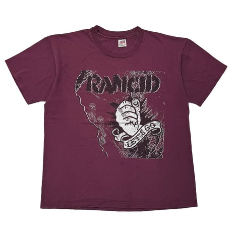 RANCID 1994 LET'S GO FIST FADED PURPLE ANVIL XL 1234