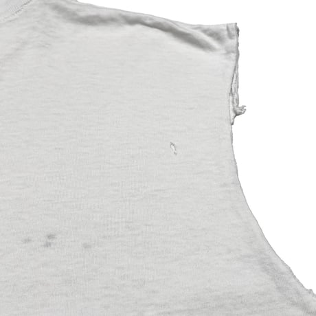 Marlboro WILD WEST MAN POCKET SLEEVELESS WHITE ONEITA XL 3460