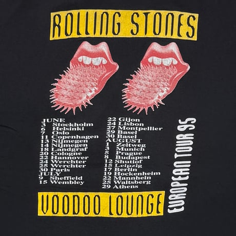 THE ROLLING STONES VOODOO LOUNGE 95 SPIKE TONGUE BOOTLEG XXL 8649