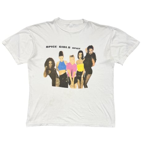 SPICE GIRLS MEMBER ILLUST BOOTLEG WHITE FITS LARGE 0630