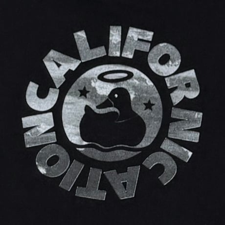 RED HOT CHILI PEPPERS CALIFORNICATION MONOCHROME BACK DUCK BLACK FITS XL 8137