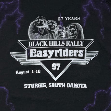 OLD&VINTAGE 1990 EASY RIDERS BROTHERHOOD OF THE HIGHWAY THUNDER & LIGHTNING FOTL LARGE 9547