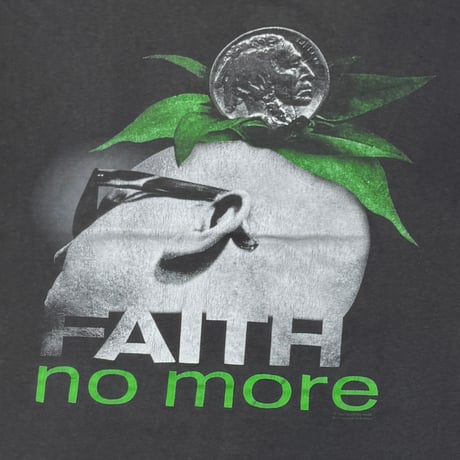FAITH NO MORE 1993 TOURING ON ANGEL DUST FADED BLACK BROCKUM LARGE 9540