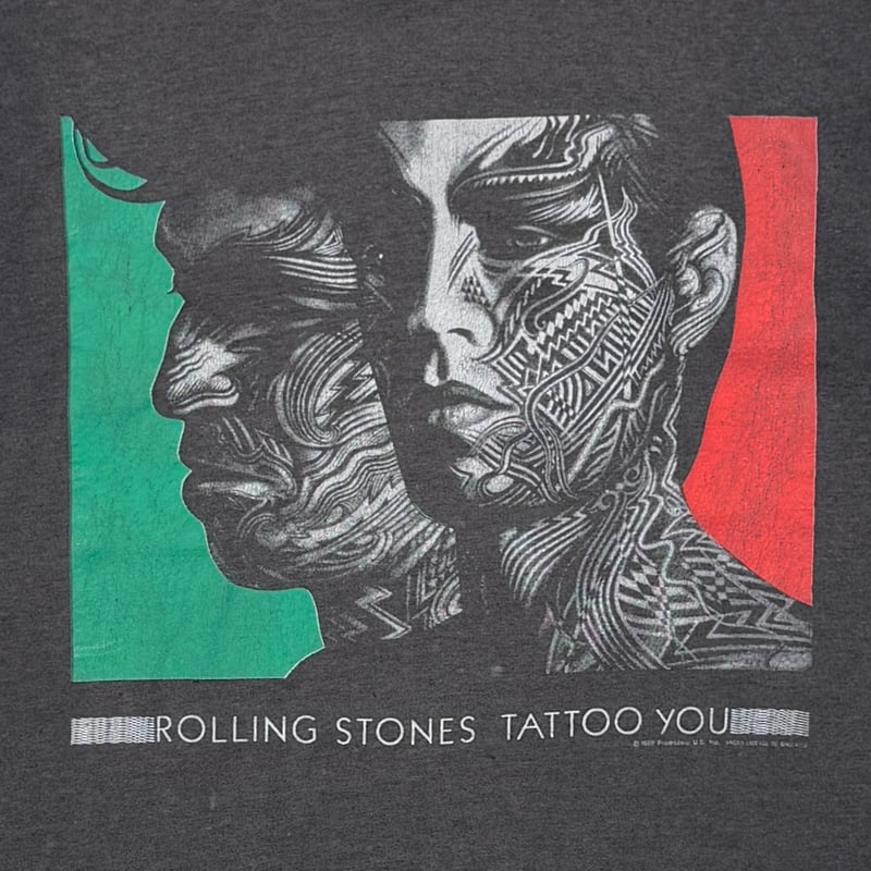 THE ROLLIING STONES 1989 TATTOO YOU FITS LARGE