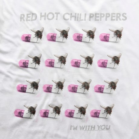 RED HOT CHILI PEPPERS I'M WITH YOU WHITE ANVIL XL 0735