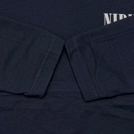 NIRVANA HEART SHAPED BOX LS NAVY FRUIT OF THE LOOM XL 3163