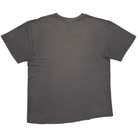 NIRVANA TEXT LOGO WITH SMILE CHARCOAL M&O LARGE 8439