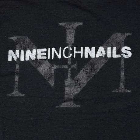 NINE INCH NAILS BOX LOGO FRUIT OF THE LOOM XL 4501