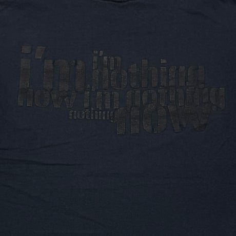 NINE INCH NAILS NOW I'M NOTHING 3D PRINT BLACK ALL SPORT XL 3293