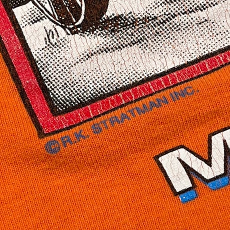 HARLEY DAVIDSON THUNDER & LIGHTNING OVP ANGELS ORANGE HANES XL 0950