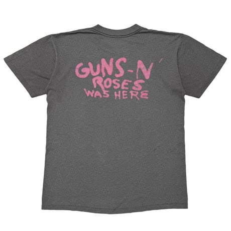 GUNS N' ROSES WAS HERE PISTOL EMBLEM 1987 LARGE 1727