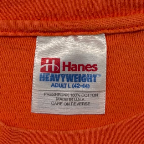 ALICE IN CHAINS THE OTHER WHITE MEAT ORANGE HANES LARGE 2830