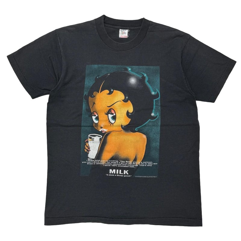 BETTY BOOP GOT MILK FRUIT OF THE LOOM LARGE 025