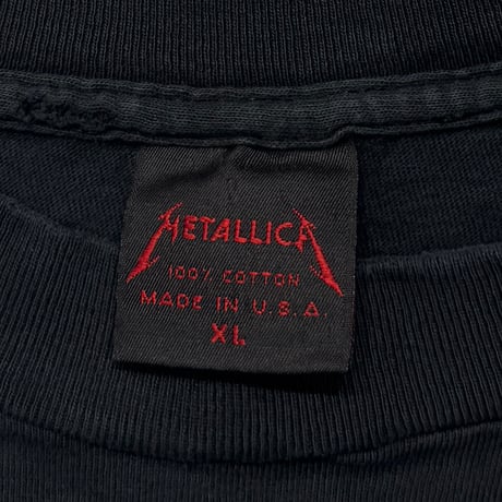 METALLICA 1988 AND JUSTICE FOR ALL METALLICA TAG XL 1258