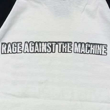 RAGE AGAINST THE MACHINE EVIL EMPIRE AMERICAN FLAG RAGLAN GIANT XL 2791