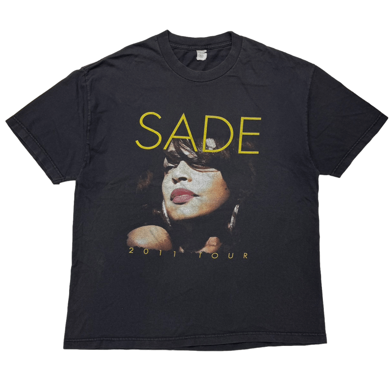 激レア SADE ライフ告知用 大判ポスター 2011年 ベルリン公演 SADE 2011 TOUR SPECIAL GUEST JOHN LEGEND BLACK FITS XL 0815