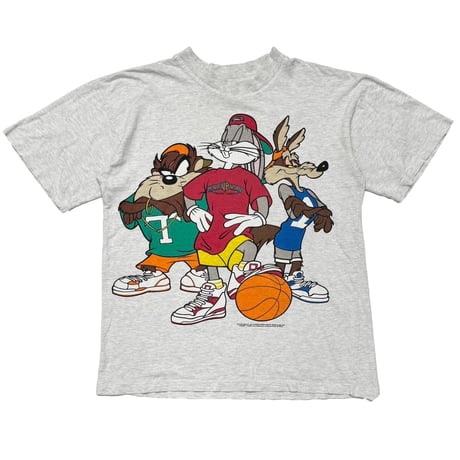 LOONEY TUNES 1993 TAZ & BUNNY & COYOTE ASH GREY FITS LARGE 5770