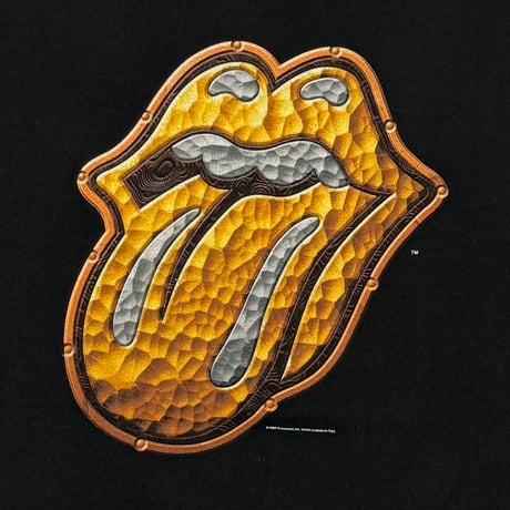 THE ROLLING STONES METAL TONGUE BRIDGES TO BABYLON WORLD PREMIERE SOLD OUT BLACK ANVIL LARGE 2392