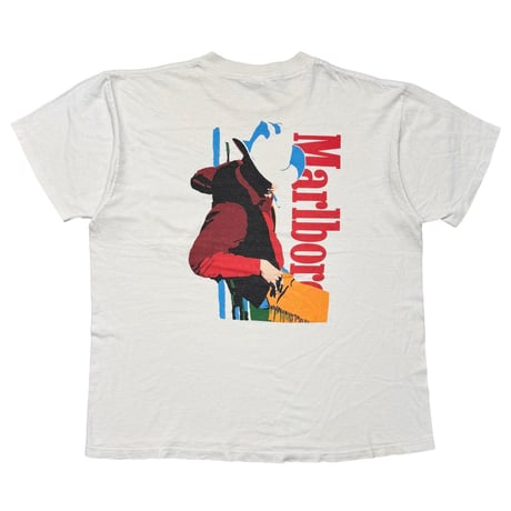 Marlboro MAN LOGO POCKET TEE WHITE DELTA XL 3731