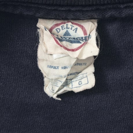 OLD&VINTAGE THE DOG FATHER BLUE TEXT DELTA LARGE 7716
