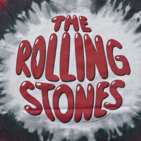 THE ROLLING STONES 1994 RIP &TONGUE TIEDYE FRUIT OF THE LOOM XL 9976