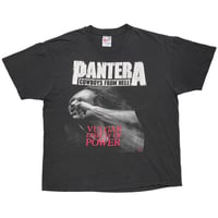 PANTERA COWBOYS FROM HELL MONOCHROME HANES XL 1922
