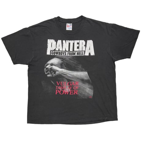 PANTERA COWBOYS FROM HELL MONOCHROME HANES XL 1922