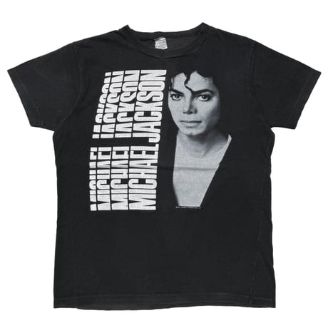 MICHAEL JACKSON COLUMN NAME AND PORTRAIT BLACK LARGE 3652