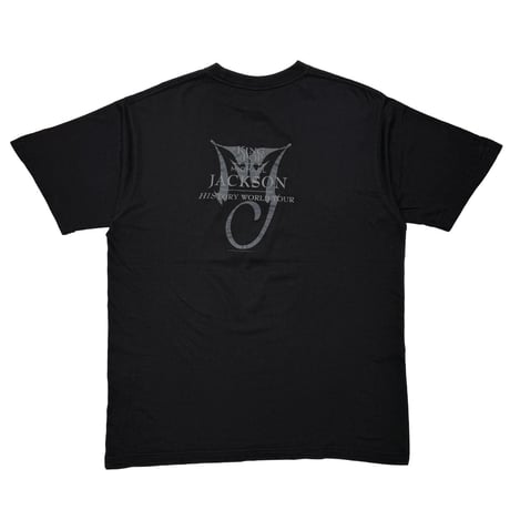 MICHAEL JACKSON 1996 KING OF POP HISTORY WORLD TOUR BLACK FITS XL 3653