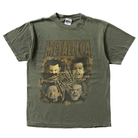 METALLICA POOR TOURING ME OLIVE TULTEX LARGE 1357