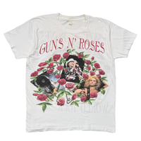 GUNS N' ROSES SKIN N' BONES WORLD TOUR 93 WHITE FITS XL 4274