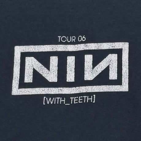 NINE INCH NAILS WITH TEETH 2006 FRONT TOUR 06 BIG BOX LOGO JERZEES XL 5675