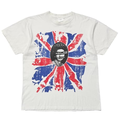 SEX PISTOLS GOD SAVE THE QUEEN WHITE LARGE 4140