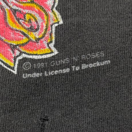 GUNS N' ROSES SKULL CROSS USE YOUR ILLUSION BROCKUM XL 1122