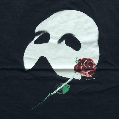 THE PHANTOM OF THE OPERA FACE MASK & ROSE FRUIT OF THE LOOM XL 0342
