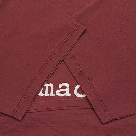 RAGE AGAINST THE MACHINE MOLOTOV FRONT TEXT LOGO BURGANDY TULTEX LARGE 1735