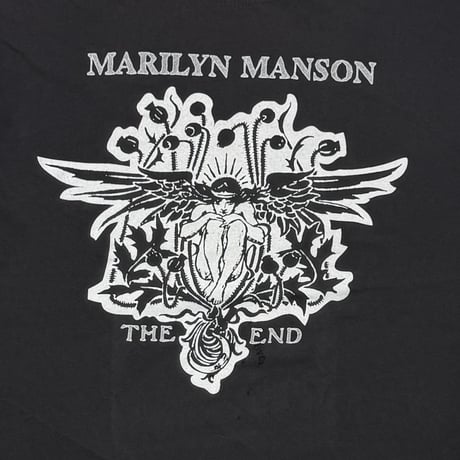 MARILYN MANSON 1996 THE END BLACK FITS LARGE 6728