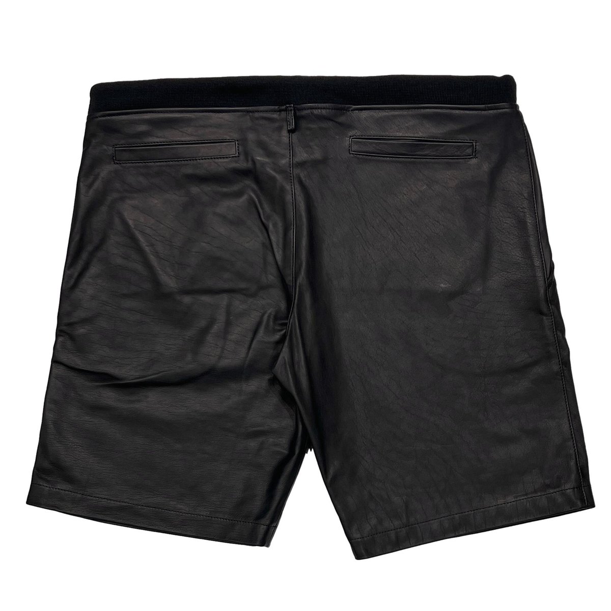 greatLAnd ORIGINAL AXL LEATHER SHORTS BLACK | g