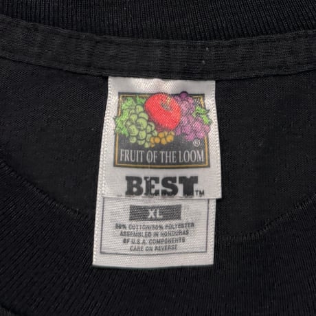 MICHAEL COMS MANISTRIES JESUS FACE BLACK FRUIT OF THE LOOM XL 0664