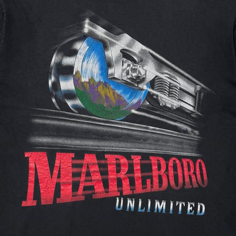 Marlboro UNLIMITED RAILROAD TRAIN BLACK OSFA FITS XL 1486