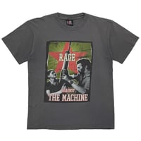 RAGE AGAINST THE MACHINE 2000 GUN STAR CHARCOAL FITS LARGE 7685