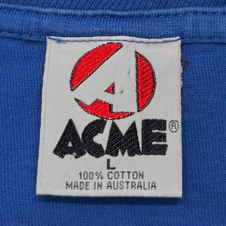 SONIC YOUTH WASHING MACHINE DOUBLESIDE BLUE ACME LARGE 7703