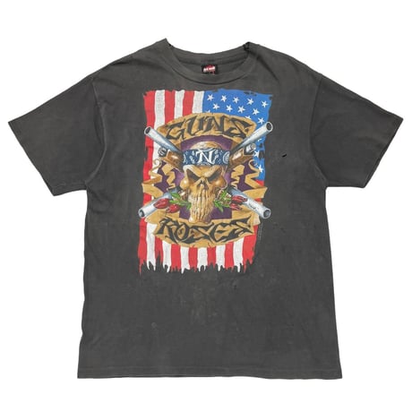 GUNS N' ROSES HERE TODAY GONE TO HELL SKULL AMERICAN FLAG ACME LARGE 1105