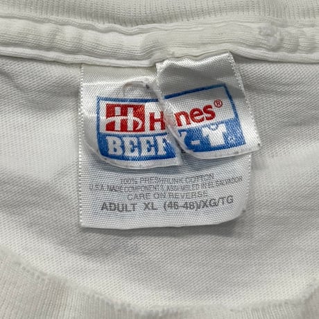 AEROSMITH SORAYAMA JUST PUSH PLAY TOUR 2001 BOOTLEG WHITE HANES XL 4128