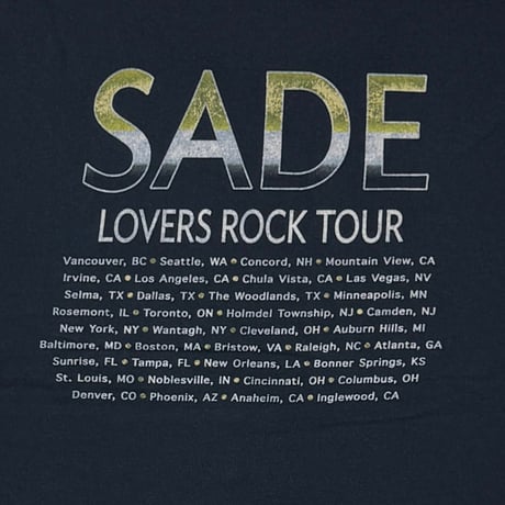 SADE LOVERS ROCK TOUR LARGE 9392