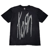 KORN LIFE IS PEACHY SILVER LOGO GIANT XL 7566