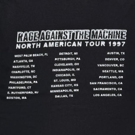RAGE AGAINST THE MACHINE 1997 WHO LAUGHS LAST ? BARBARA KRUGER ANVIL LARGE 0804