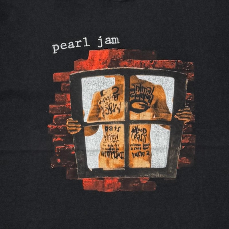 PEARL JAM WINDOW PAIN FRUIT OF THE LOOM XL 2530